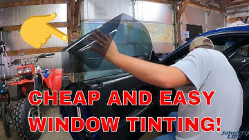 How to tint your windows for $20! DIY Window Tinting a S197 Ford Mustang GT