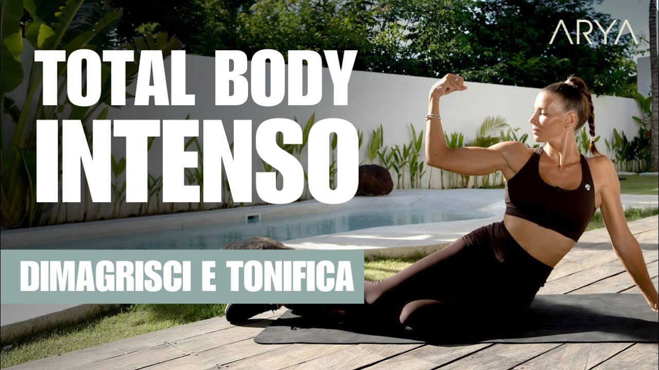 ALLENAMENTO A CASA per dimagrire e rassodare: workout TOTAL BODY intenso