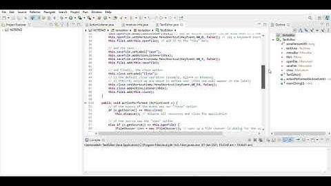 TEXT EDITOR IN JAVA||BASIC PROJECT IN JAVA LANGUAGE|| PROJECT WALA