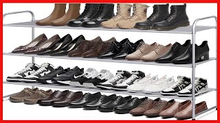 Great product -  MISSLO Long 3 Tier Shoe Rack for Closet Shoe Organizer Storage Stackable Wide Shoe