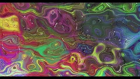 Abstract colorful animation. Holographic Animation. Abstract colorful animation