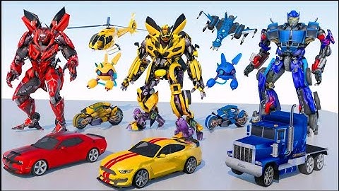 Jet Robot Car Transformation Simulator 3d– Android Gameplay