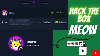 Hack The Box - Meow | BEGINNER FRIENDLY