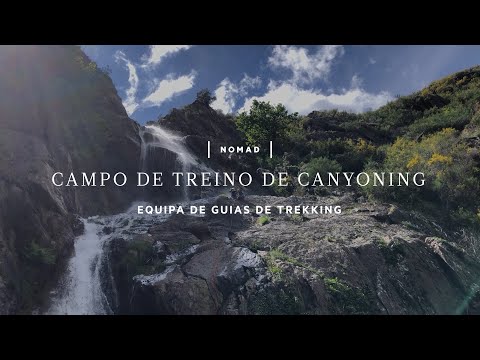 Campo Treino Canyoning | Equipa Guias Trekking Nomad