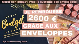 ENVELOPPES BUDGET 🌿 Comment j’ai soldé mon dernier crédit avec 1 an d'avance