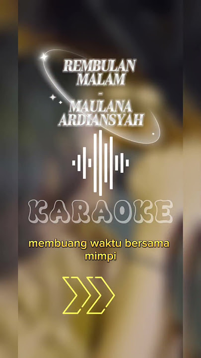 Maulana Ardiansyah - Rembulan Malam (Live Ska Reggae) | (Karaoke Version)