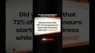 72% Of Millionaires NEVER Quit Their Job To Get Rich 😱 #shorts #money