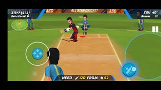 All Star Cricket 2 | Last match| gameplay for 3 star win. screenshot 5