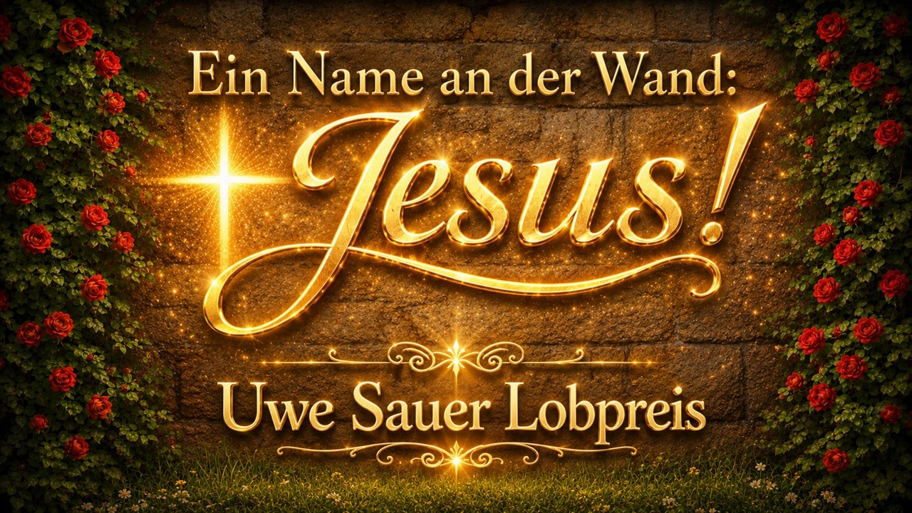 Watch Ein Name an der Wand: Jesus - Uwe Sauer (*special version) on YouTube Watch Ein Name an der Wand: Jesus - Uwe Sauer (*special version) on YouTube