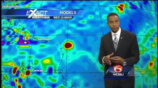 A cloudy, warm and rainy Tuesday