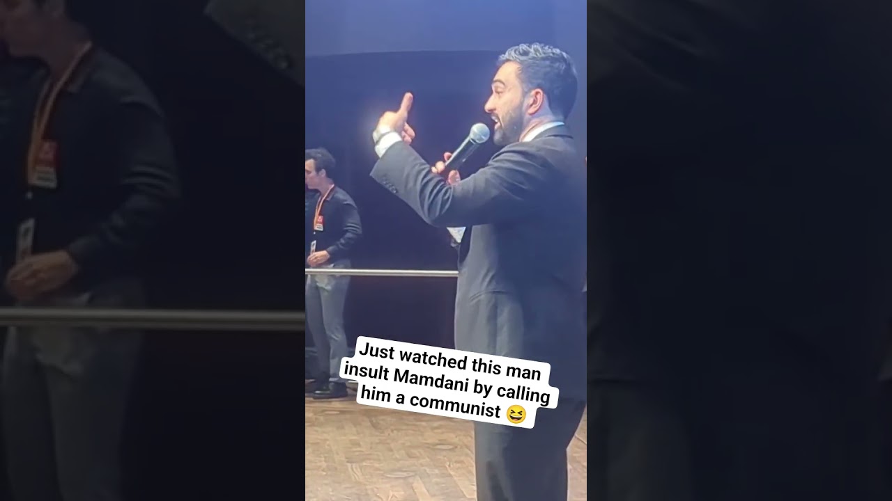 ON THE GROUND: Man Disrupted Mamdani and Bernie Sanders Speech With Hilarious Insult.