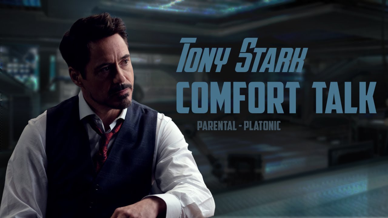 Tony Stark Parental Comfort Talk | Marvel ASMR - white noise, dialogue