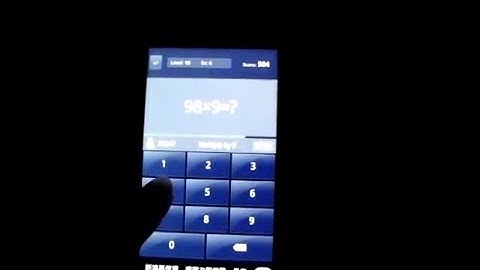 Math Tricks - Single game - To the bitter end - level 18 (Number Keyboard)