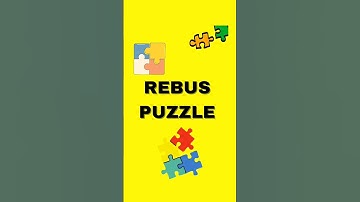 🧩 Solve This Rebus Puzzle in Seconds! #Shorts