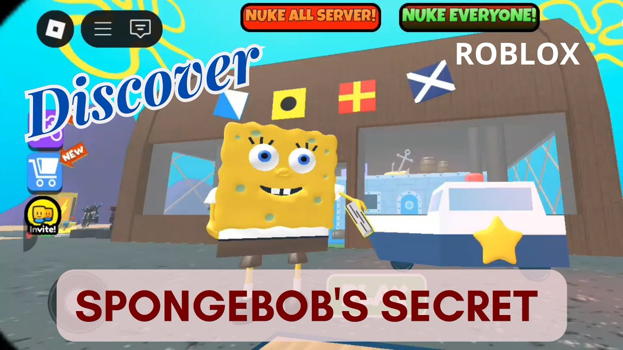 🍍👀 Побег Губки Боба: Зеленый Циклоп и охота за секретной формулой!