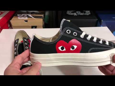 #47 comme des garcons x converse chuck taylor Low - 꼼데 컨버스 정가품 구별. 설마 제 것도 짭???