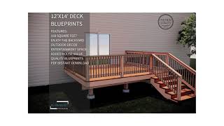 Deck Plans 12x14 for DIY Construction and Permit