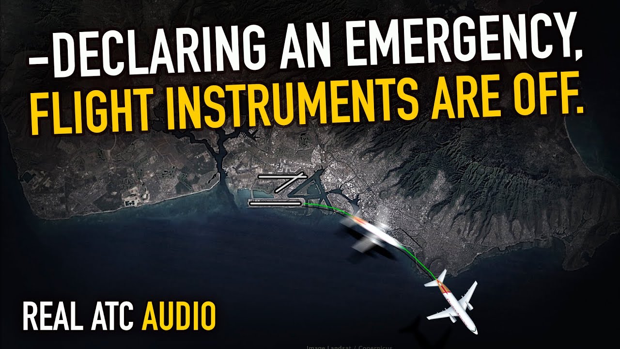 Loss of Primary Flight Instruments on climb out. Aloha Boeing 737-400. REAL ATC