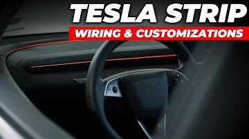 Multifunctional Light Strip for Model 3/Y | Wiring and Customization