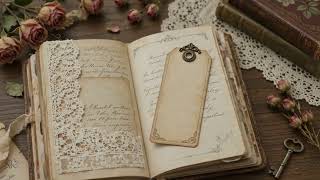 Vintage Style Bookmark Printables