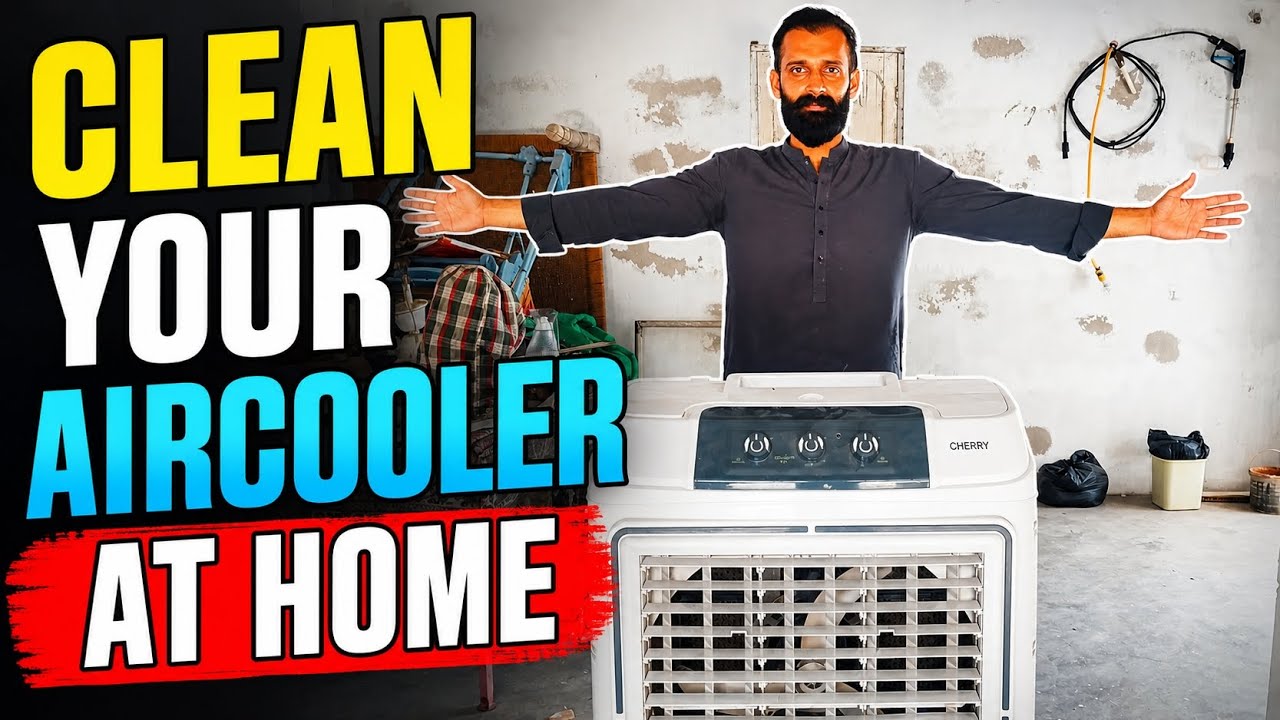 How to Clean Air Cooler at Home (Step-by-Step) | Improve Cooling ...