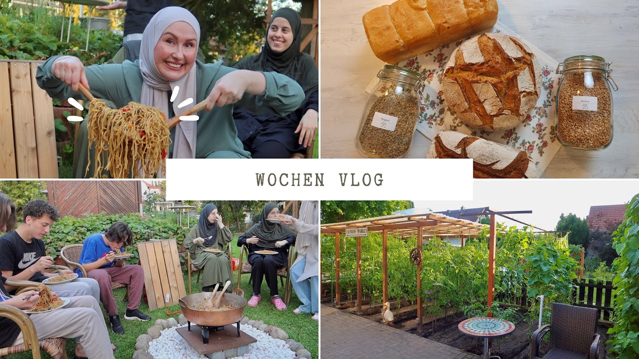 Outdoor Cooking für 16 Personen | Meine besten drei Brot Rezepte und noch mehr selbstgemacht | VLOG