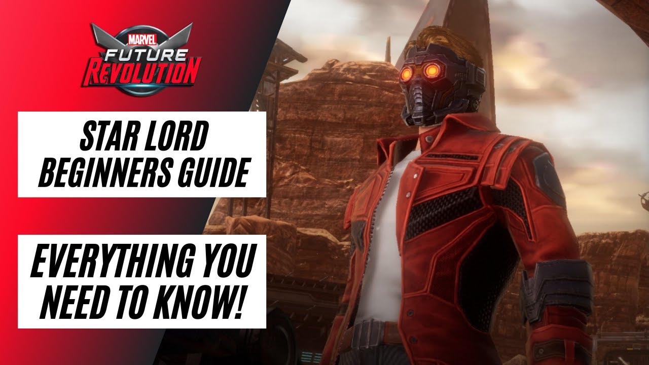 Marvel Future Revolution Star Lord build, skills, outfits, badges