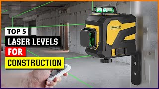 Top 5 Best Laser Levels For Construction 2025 Accuracy That Delivers