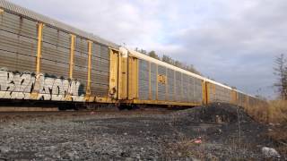 Q254 w/ex-Seaboard SD50 & RS5T @ Ravena, NY
