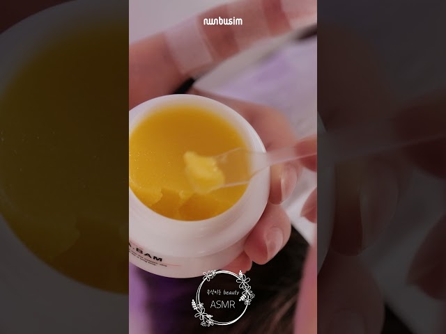 1분 #asmr 시각적 팅글 가득한 속눈썹 펌 리얼 사운드