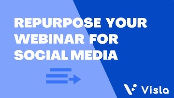 How to Extract Webinar Clips For Social Media with Visla