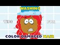 5 Tips for Washing Color Damaged Hair