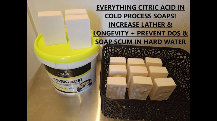 Soapy Tech Tutorial - All you need to Know about Citric Acid | Full CP Soap Tutorial - Dawn Organics