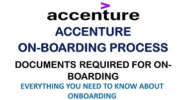 Accenture On-Boarding 2023 | Accenture DOJ 2023 | Physical or Virtual On-Boarding| Document Required