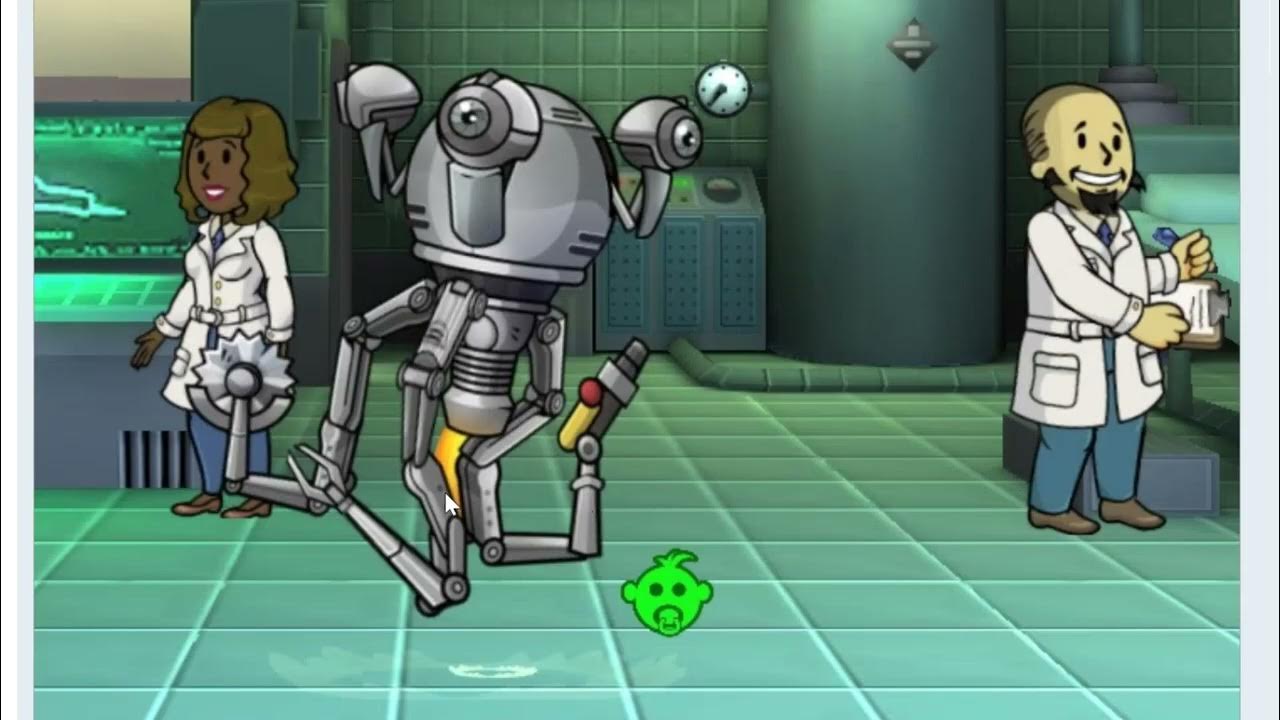 Fallout Shelter What does Mr Handy do YouTube