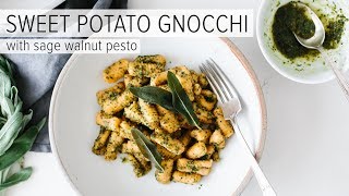 SWEET POTATO GNOCCHI | gluten-free + paleo