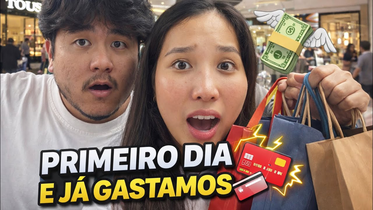 PRIMEIRO DIA EM SÃO PAULO 🇧🇷 | Shopping Morumbi, comida sem limite e prejuízo 💸