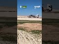 نشر الأليات العسكرية قرب مدينة عين العرب