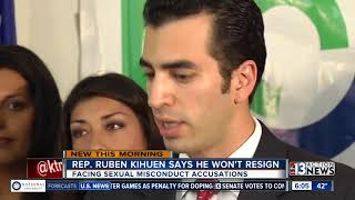 Rep. Ruben Kihuen insists he will not resign