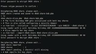 Nitrokey HSM's Secure Key Backup And Restore