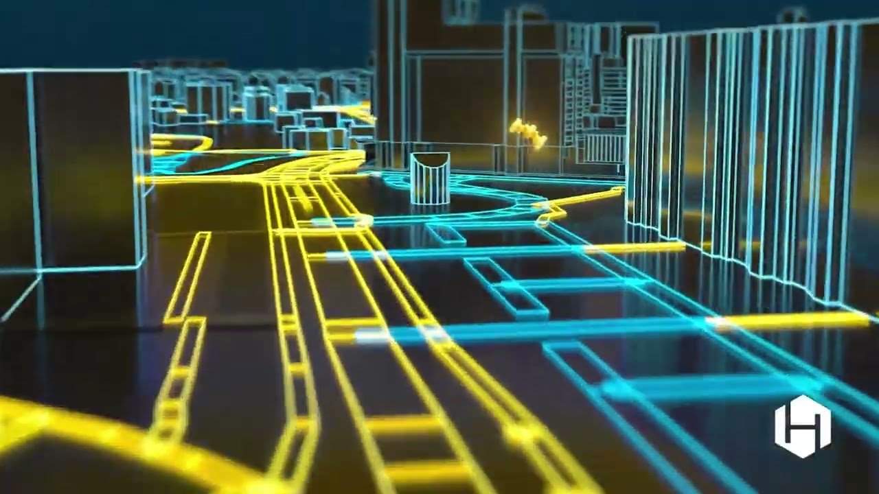Immersive 3D opening show for Digitalna Dalmacija hub