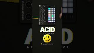 Acid - Novation Cicuit Tracks Sound Pack Demo 10 #novationcircuit #circuittracks #acid Available her