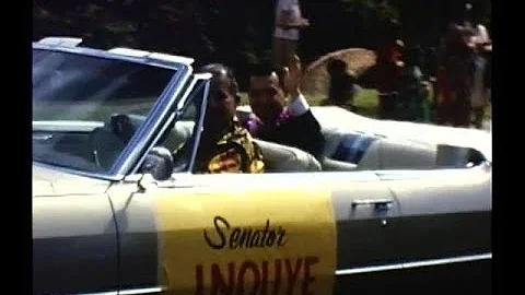 1964 Aloha Festival Parade - Senator Inouye Mayor ...