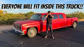I BOUGHT A $15,000 CHEVY SQUARE BODY LIMO THAT&#39;S FIT FOR A KING!