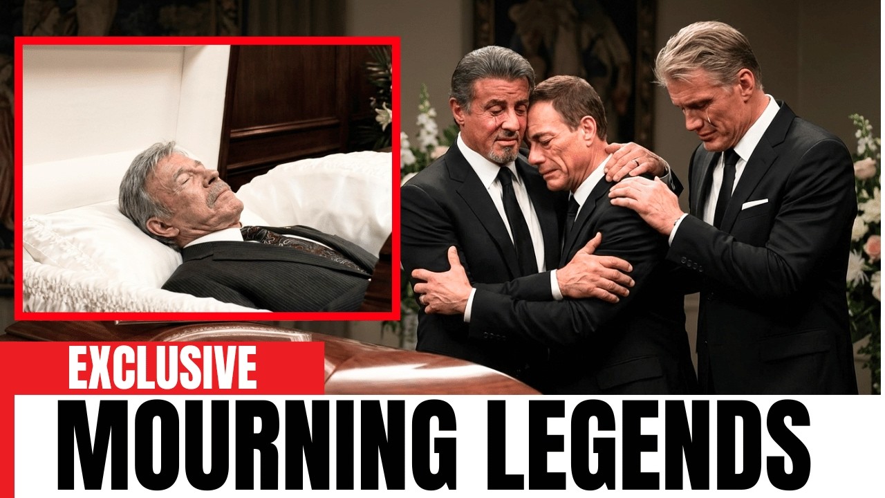 Stallone, Van Damme & Lundgren Can’t Hold Back Tears at Chuck Norris’ Final Tribute
