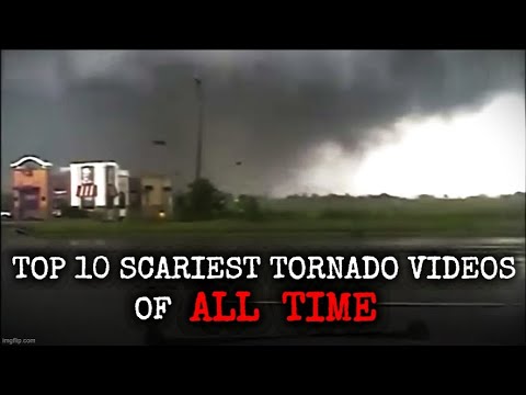 Top 10 Scariest Tornado Videos of All Time (HORROR MARATHON) - YouTube