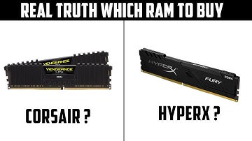 Corsair Vengeance DDR4 Ram Vs HyperX Fury DDR4 Ram Which One To Buy In 2020 | Huzaifa Knows Tech