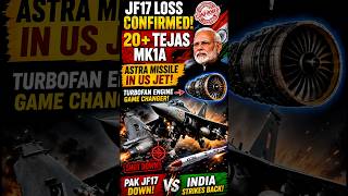 JF17 Loss Confirmed! 20 Tejas Mk1A Ready For Indian Air Force #jf17crash #tejasmk1a #astramissile