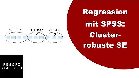 SPSS: Regression with cluster-robust standard errors (nested data)