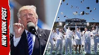 Watch Live: President Trump Delivers Commencement Address at Coast Guard Academy